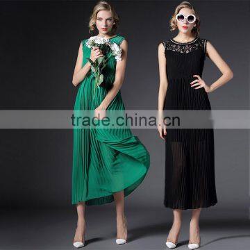 chiffon dress making ,silk,satin,pleated,creased ,crumpled,ruffled skirts,tops from guangzhou baiyun manufacture