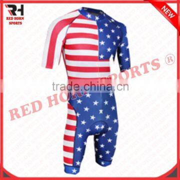 American Flag Cycling Uniform, Custom Flag Cycling Kits