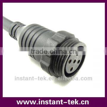 electric waterproof connector with 5 pin