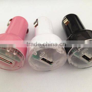 Cheap Price Wholesale Universal DC1A Output Dual USB Car Charger for Iphone Tab. photo-2