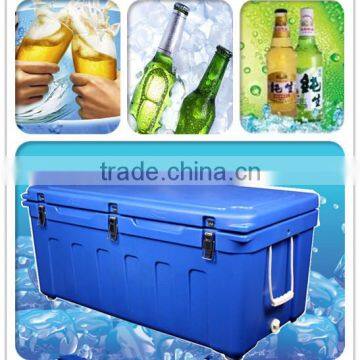 LLDPE&PU insulated beer cooler box summer ice chest