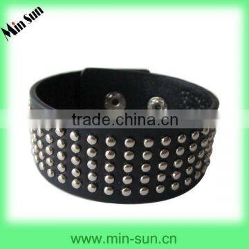 Silicone Black Bracelets Handle Ring Jewelry Bracelets