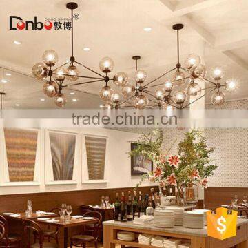 Llight fixture of ceiling Sputnik Industrial Edison Bulbs hotel lobby chandelier                        
                                                Quality Choice