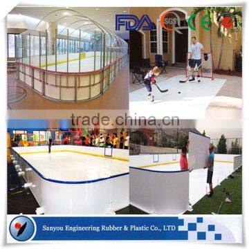 polyethylene sheet synthetic ice hockey uhmwpe hockey rink factory