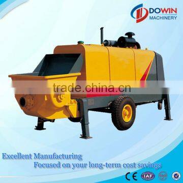 60m3 Trailer concrete pump diesel engine concrete pump for sale