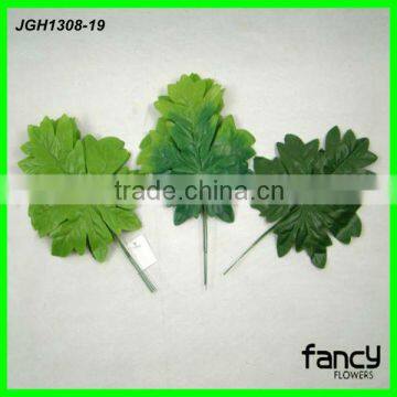 Hot sale artificial plant,papaya leaf