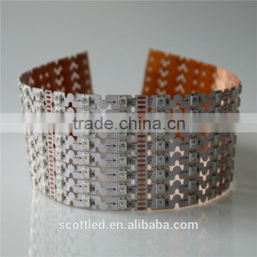 flexible rgb led strip 5mm PCB with smd 5050 rgb non-waterproof sk6812 mini led strip                        
                                                                                Supplier's Choice