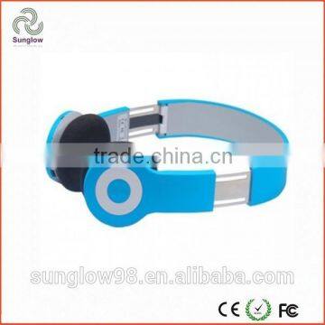 Foldable Bluetooth Stereo Wireless Headphone Blue