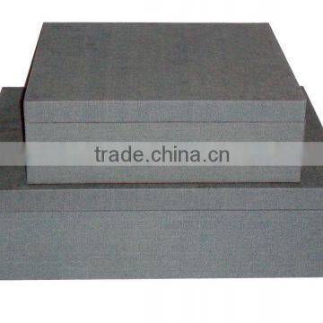 S/2 Multipurpose Fabric Overed Storage Box W/cut-out Handles photo-2