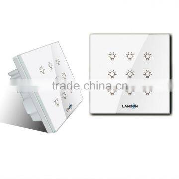 Touch wall switch remote control system-Ultimate kit for villa/ house