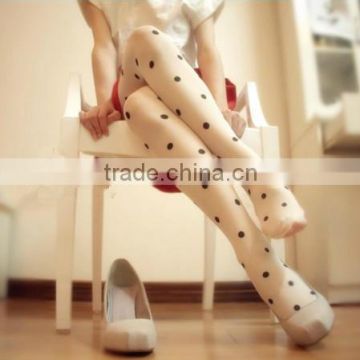 Sexy sheer Lace Big dot Pantyhose Socks Stockings Tights Dot Leggings Slim