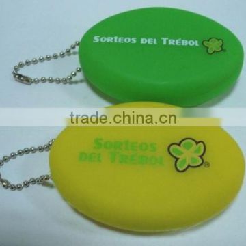 plastic coin purse keychain