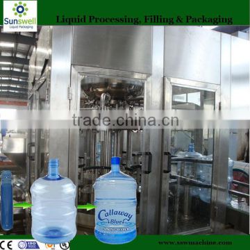 new arrival best price 5 gallon production line/barreled drinking water filling machine