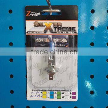 Auto halogen bulb E4 H1 Quartz glass 12V55W