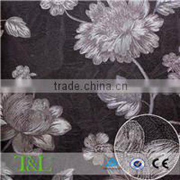 Original korean design pvc 3d roses wallpaper