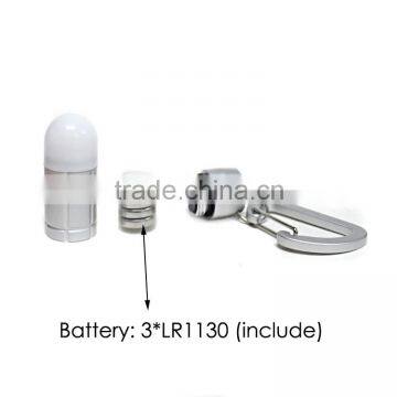 LED Powerful Waterproof Mini Keychain Light With Climbing Hook photo-3