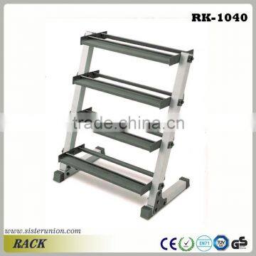 Body Solid 4-Tier Horizontal Dumbbell Rack