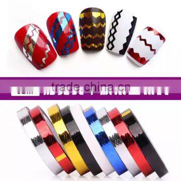 Nail Art Colorful String Cannetille Nail Design Nail Art Decorations photo-2