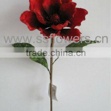 Christmas Items Christmas Flower 27" Single Magnolia Spray