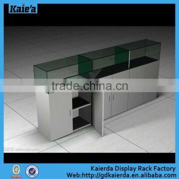 High-end design jewelry display table/glass jewelry rack design for store