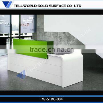High end custom made marble lobby reception for sale