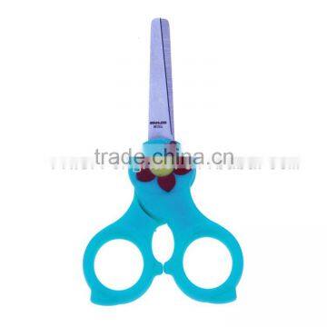 Shears scissors with color plastic handle paper cutting student scissors