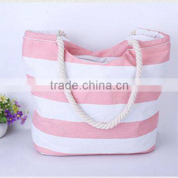 2016 wholesale beach bag strip beach bags