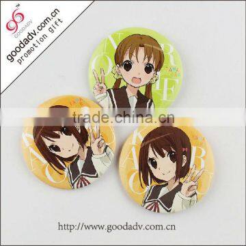 Wholesale new custom christmas logo printed anime pin and badges