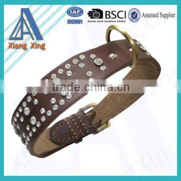 Comfortable Padded Dog Collar Adjustable Pet Collar Nylon or Leather Collar & Lead photo-2