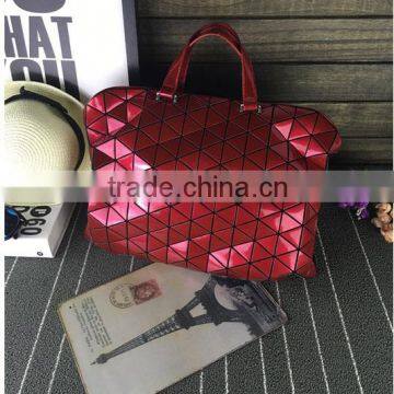 2016 Online Shopping Japan Style Diamond PU Fashion Lady Tote Bag Handbag Wholesale photo-3