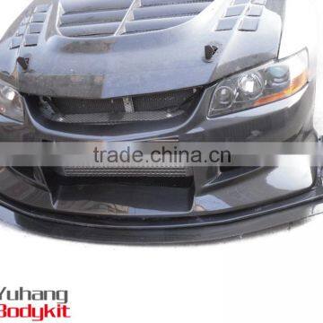 EVO 8 9 FRONT BUMPER VC STYLE CARBON FIBER FRONT BUMPER FOR MITSUBISHI LANCER