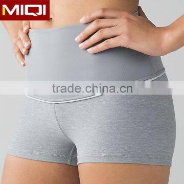 Compression material wholesale ladies fitness wear sports shorts for women