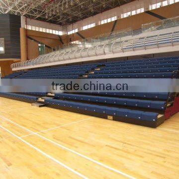 retractable tribune telescopic seating flex grandstand