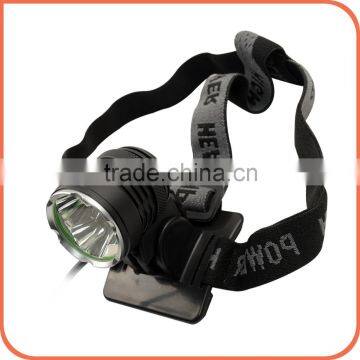 Riding equipment 3 Beads 2200lm rechargeable USB LED bicycle headlight front light with XML U2