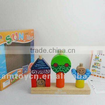 Sun and Moon Wooden Toys SM127275