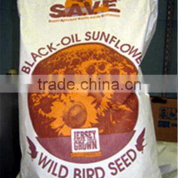 Blue Seal bird seed woven bag 25lbs animal feed bag China factory price wholesale