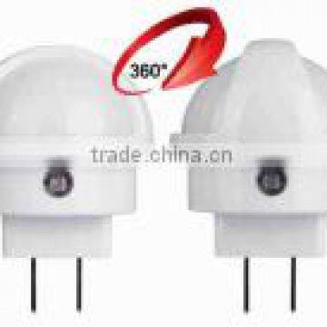 CE GS ROHS intelligent light sensor US plug in night light