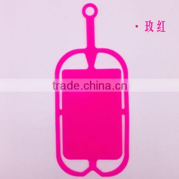 Wholesale fashion gift for cellphone holder customized logo smart phone card holder with lanyard