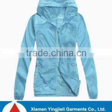 ultralight outdoor anti uv protection travel skin jacket for women