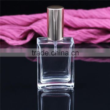 2016 new design 50ml refillable glass spray perfume bottles