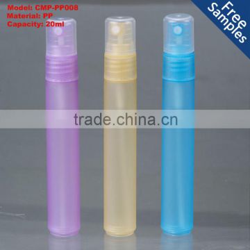 20ml Plastic Frosted Perfume Atomizer Spray Pen Bottle Wholesale With High Quality