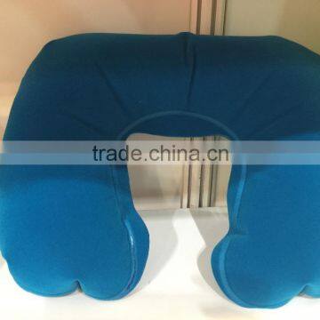 Inflatable travel pillow for business trip