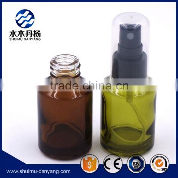 High quality 30ml dark green glass essential oil bottle