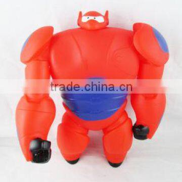 Big hero 6 plastic baymax robot toys,hot sale baymax robot toys