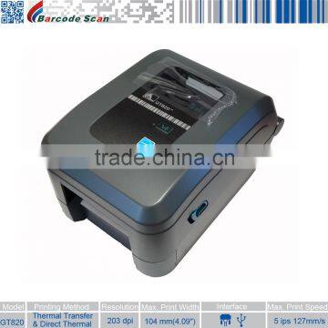 High Print Speed Zebra GT820 Desktop Barcode Label Printer