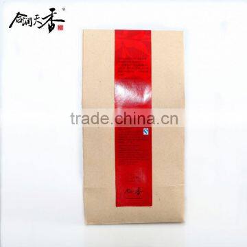 Chinese rose flavor black teabags with rose flower