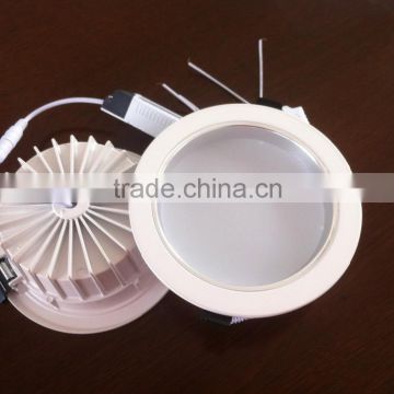 Warm White Color Temperature(CCT) and Aluminum Lamp Body Material led downlights china