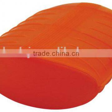 Small size Clamshelled silicone cooking microwave steamer /heat resistant bowl for microwave oven