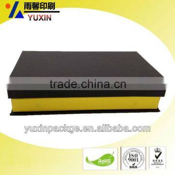 black magnet iphone5 case packing box with EVA insert