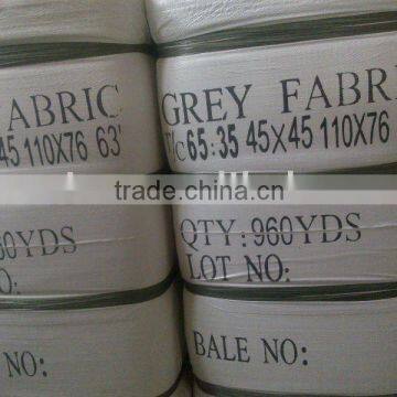 T/C 45X45 110X76 47" GREY FABRIC